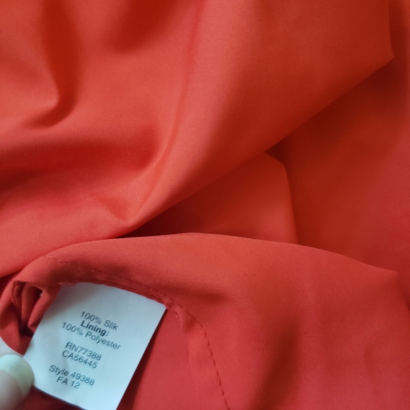 EUC J. Crew 4 Silk Chiffon Silk Party Dress - Picture 5 of 6